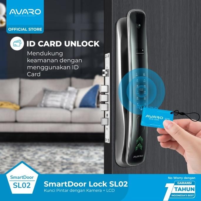 Grosir Avaro Sl02 (Smart Lock/Smart Door Lock)