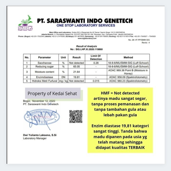 

RAW HONEY MADU MURNI ASLI NEKTAR