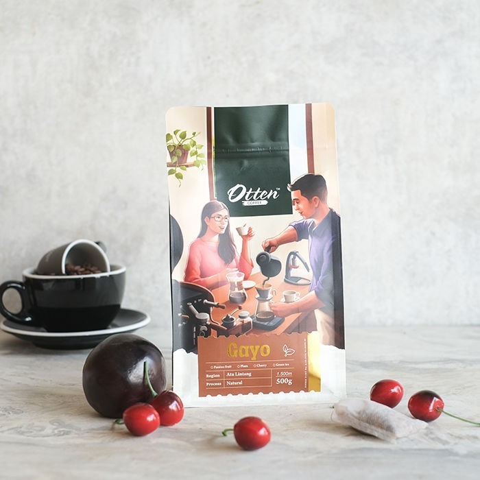 

KOPI ARABICA ACEH GAYO NATURAL PROCESS 500G - OTTEN COFFEE