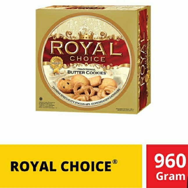 

royal choice cookies 960 grm kue lebaran tahun baru imlek