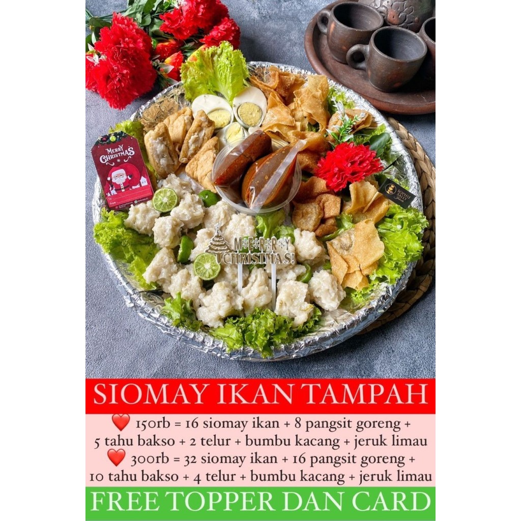 

Siomay Ikan TAMPAH Hampers Natal / Christmas Edition 2022