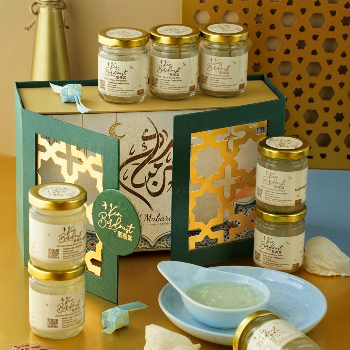 

Hampers idul fitri isi 8 @100ml premium birdnest