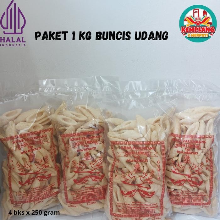 

Sale PAKET 1 KG KERUPUK BUNCIS UDANG KHAS PALEMBANG Snack Kerupuk Ready