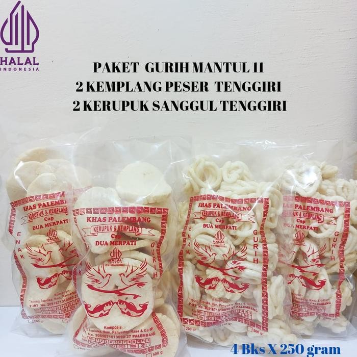 

Sale PAKET GURIH MANTUL 11 [ 2 BKS KERUPUK SANGGUL TENGGIRI 2 BKS KEMPLANG PESER TENGGIRI] Ready
