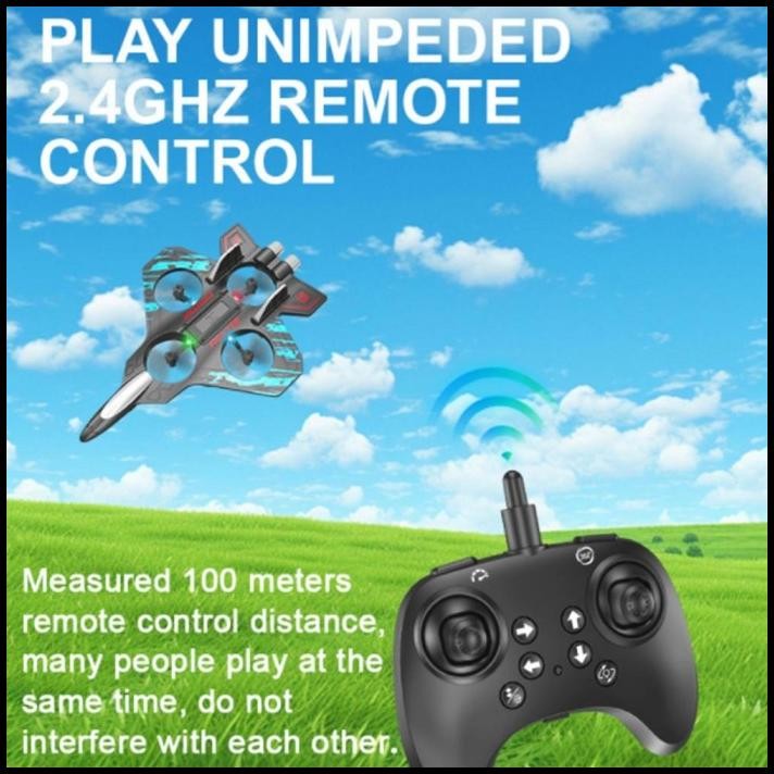 Mainan Outdoor Rc Pesawat Tempur Drone - Rc Plane Drone Eagle Owl