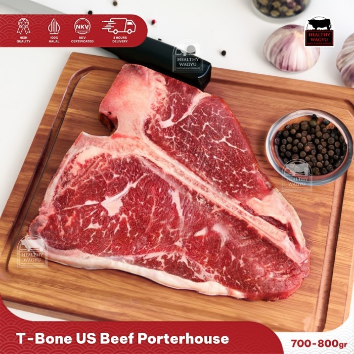 

US Beef T-bone Porterhouse Steak