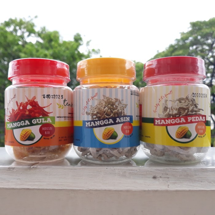 

Ina - Manisan Buah Mangga Gula / Asin / Pedas Tens