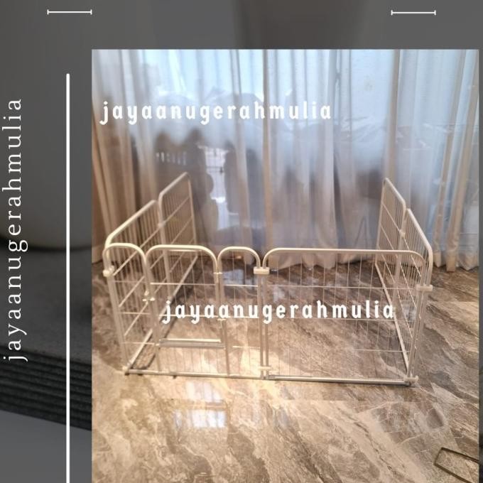 kandang pagar pager anjing hewan besi pagar anjing diy smart fence cage dog cage kandang hewan besi 