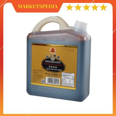 

PRB Pearl River Bridge Mushroom Soy Sauce / Kecap Rasa Jamur 1,8 Liter