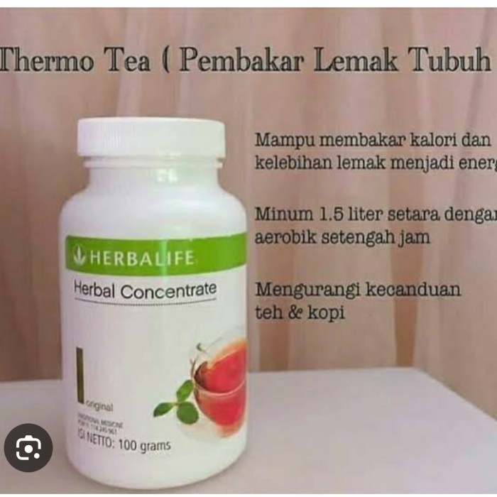 

Teh Pembakar Lemak Thermo Tea herbal concentrate Tea original