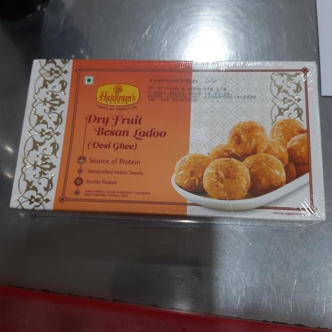

best produk] haldiram dry fruit besan ladoo 250 gm