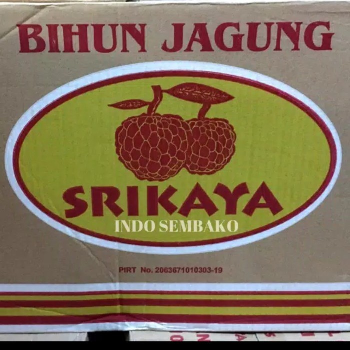 

TERBARU! bihun jagung srikaya 5kg / Bihun Jagung Srikaya Dus / Bihun dus