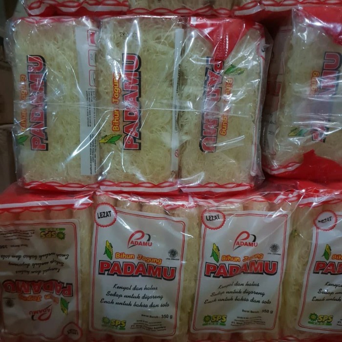 TERBARU BIHUN JAGUNG PADAMU 350GRAM MERAH 1 BAL