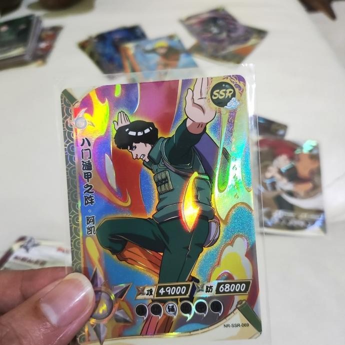 /////] CCG KARTU NARUTO KAYOU MIGHT GUY HOLO ORI