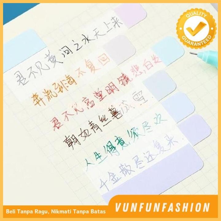 

STICKY NOTES PAGE MARKER PLASTIK INDEX PENANDA HALAMAN WARNA 240PCS BEST PRODUK