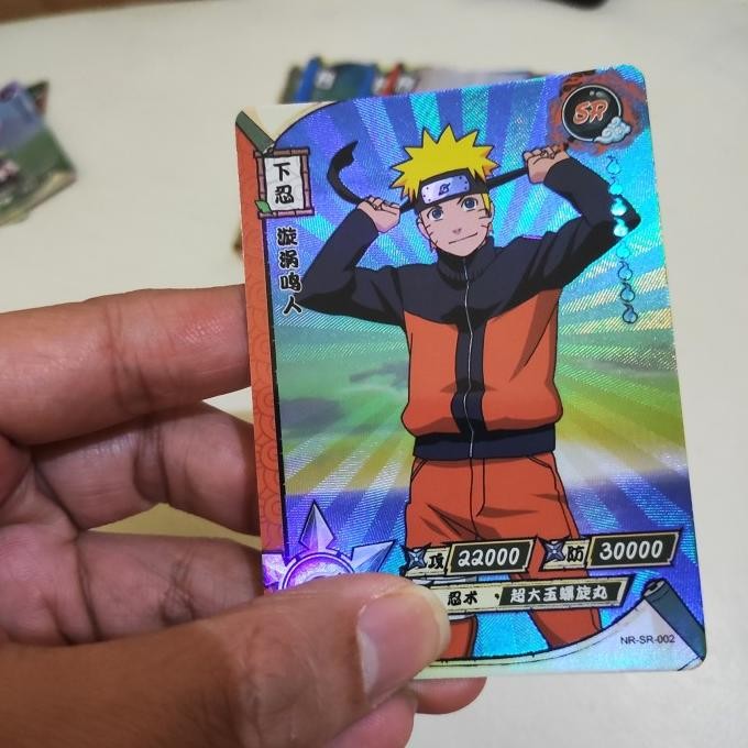 ((((()paling dicari] CCG KARTU NARUTO KAYOU NARUTO SR HOLO ORI
