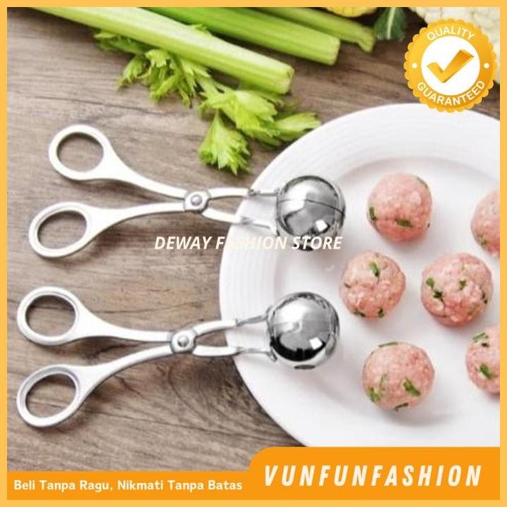 SENDOK BAKSO / ALAT CETAK BAKSO / CETAKAN BAKSO MEATBALL SCOOP KUALITAS PRODUK TERBAIK
