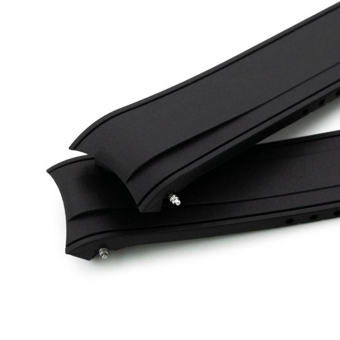 Murah 22Mm Strap-X Pro Rubber Strap Hitam Jam Seiko 5 Srpd Gmt Ssk001