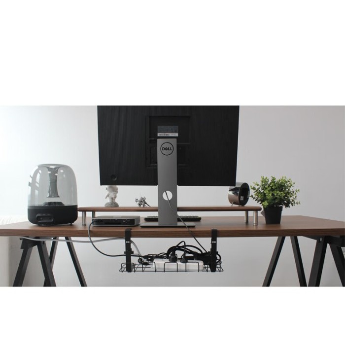 

SAGE CT-01 BRACKET UNDERDESK MOUNT CABLE MANAGEMENT TRAY LARGE STORAGE