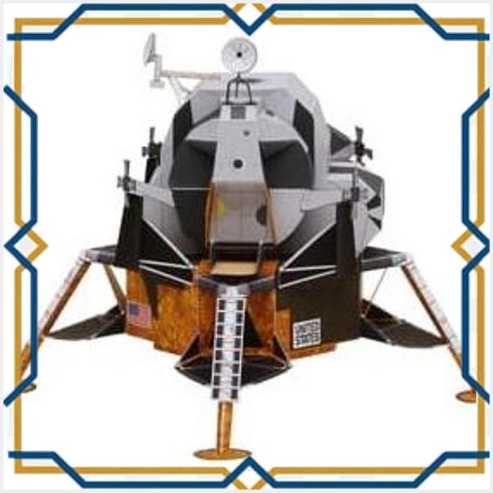 [dbs] diy papercraft apollo lunar module