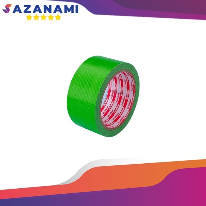 

1 BOX LAKBAN KAIN 2" INCH X 12M SAZANAMI CLOTH TAPE WARNA KHUSUS GOJEK