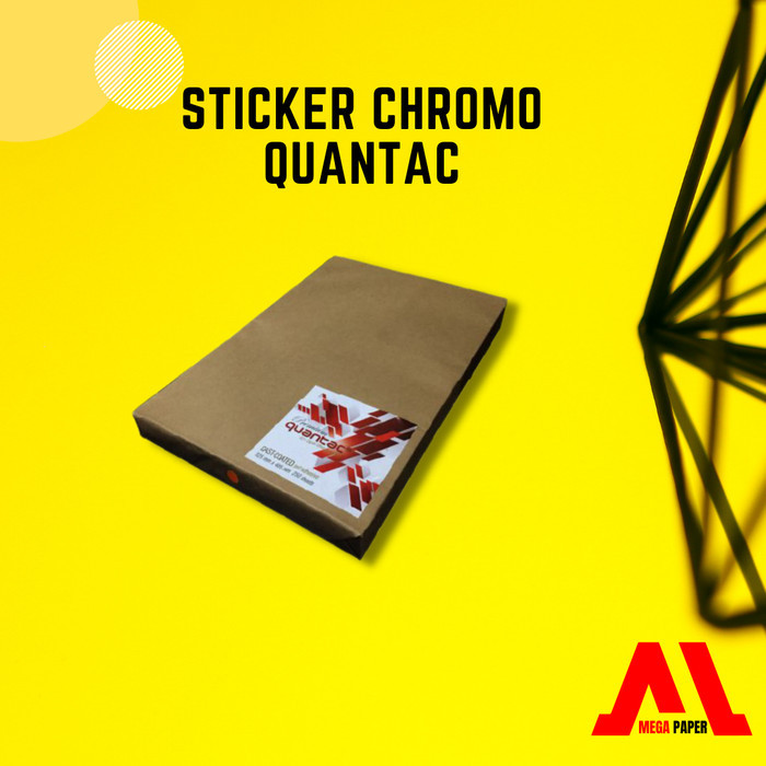 

STICKER CHROMO PREMIUM GLOSS A3 BONTAK QUANTAC