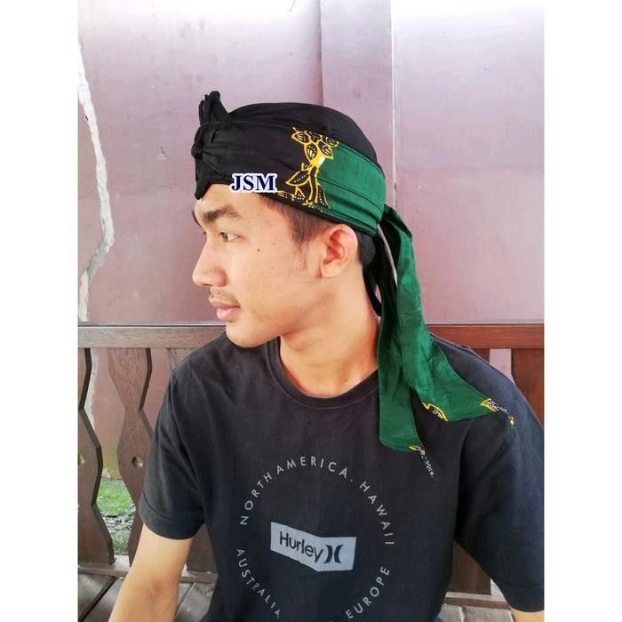 Peci kupluk udeng blangkon Jawa motif batik Katun Muslim