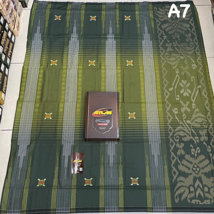 Sarung atlas songket preminum model bhs excellent songket original