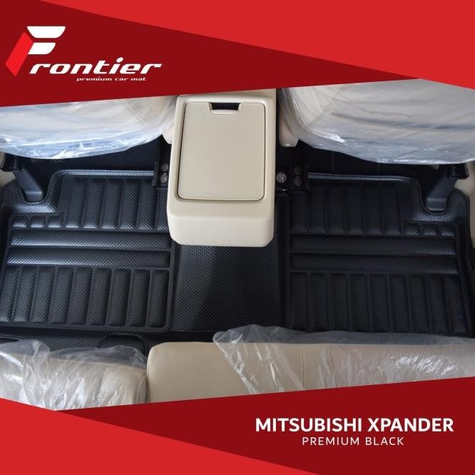 KARPET MOBIL FRONTIER UNTUK MITSUBISHI XPANDER TYPE PREMIUM BLACK