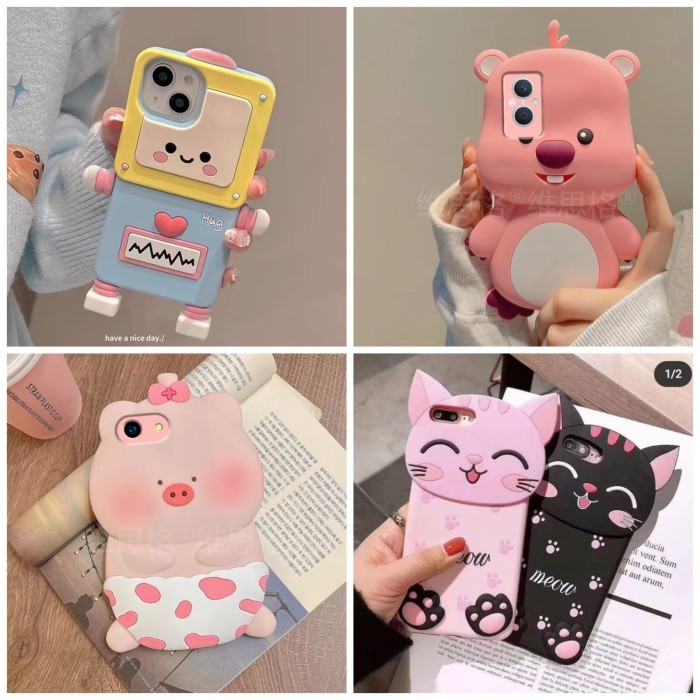 TERMURAH Casing Hp Lucky Cat Case Xiaomi Mi A1 Mi A2 Mi A2 Lite Mi A3