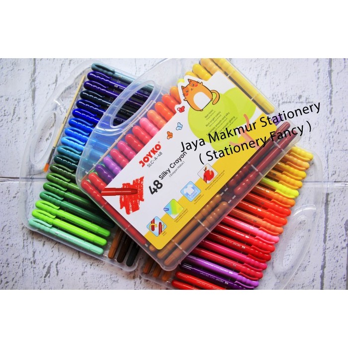 

CRAYON HALUS / SILKY CRAYON JOYKO 48 WARNA SLC-A-48 (1 SET)