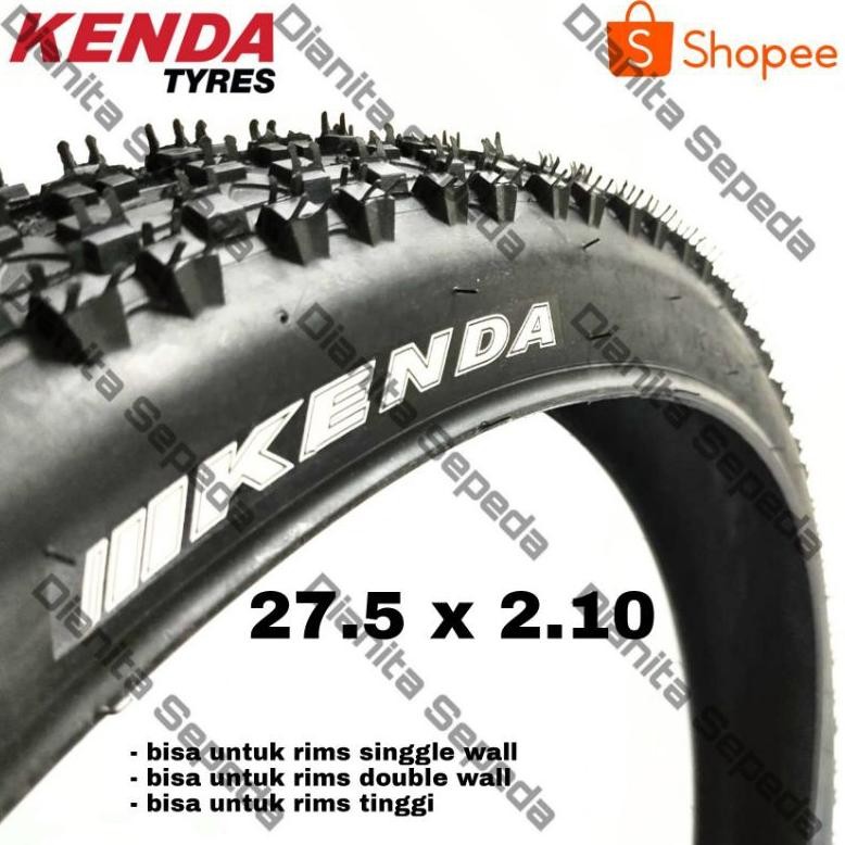 FE24 ban luar 27.5 x 2.10 2 10 210 27 5 kenda small block sepeda mtb thrill Polygon pacific uk 27.5x