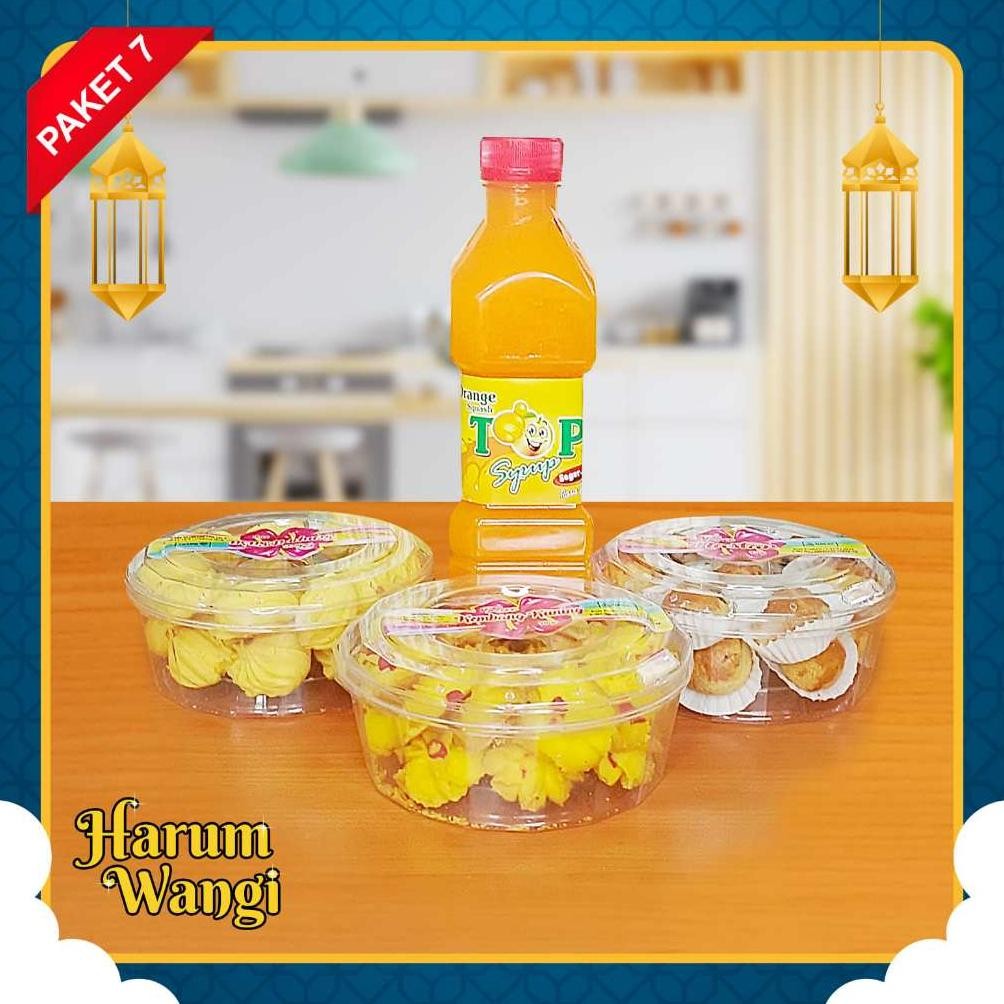 

er-6 Paket Kue Kering Lebaran Murah Harum Manis / Harum Wangi / Parcel Berkualitas
