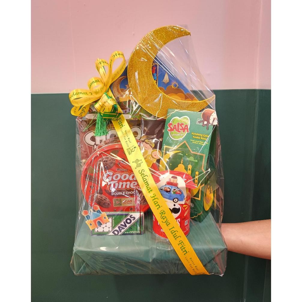 

lumineeroffc ready stock parcel lebaran paket bulan sabit // free kartu ucapan