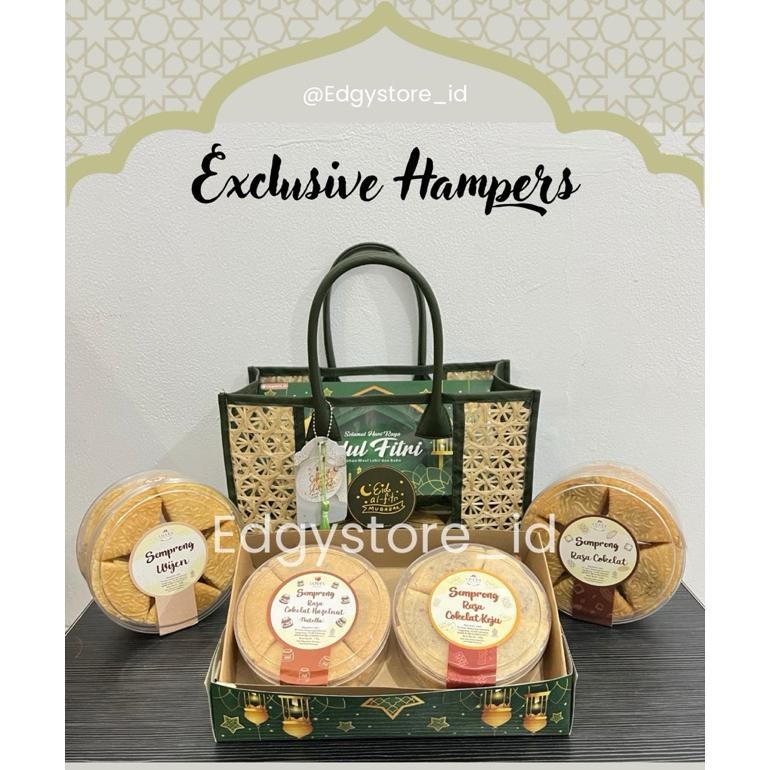 

lumineeroffc exclusive hampers lovessemprong lebaran idul fitri semprong hadiah kado kue kering