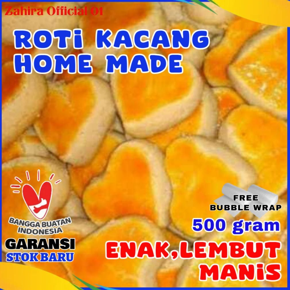 

fx-2 Kue Kering Roti Kacang Lebaran Home Made Asli Kebumen 500gram Premium