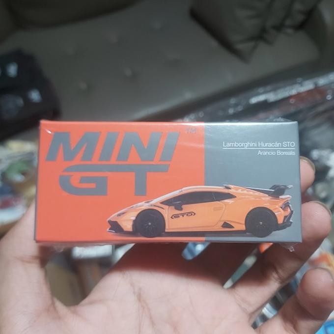 MINI GT - Lamborghini Huracan STO Arancio Borealis