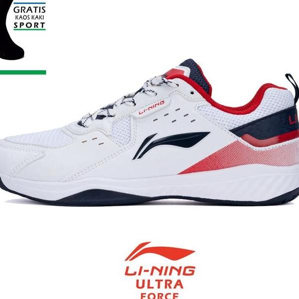 Sepatu Badminton Lining Ultra Force Original Sepatu Bulu Tangkis Lining Sport Terlaris