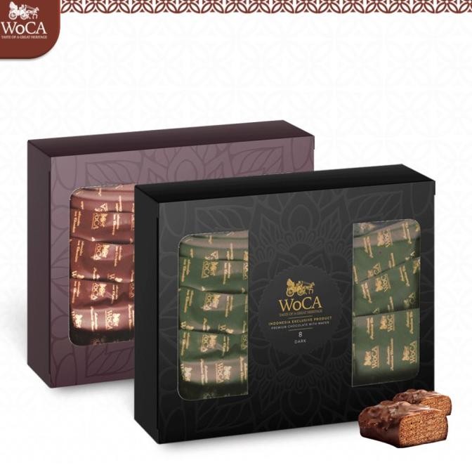 

Best Seller Woca Wafer Coklat Premium Bundling Dark Dan Milk Chocolate Stok Terbatas