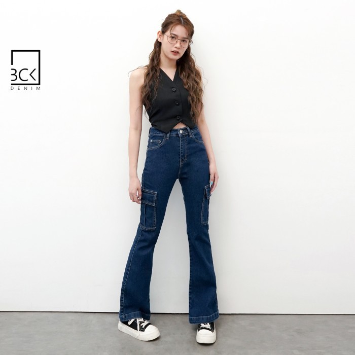 Bck - Highwaist Cutbray Jeans Vonzy