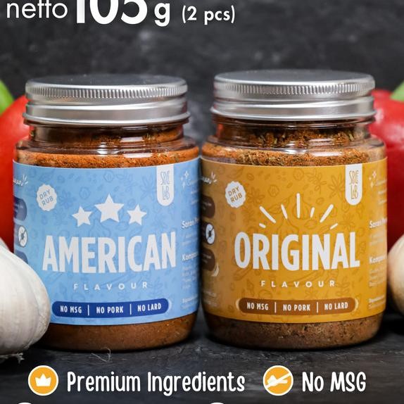 

Bundle American Dry Rub Picelab Bumbu Marinai Erbaguna