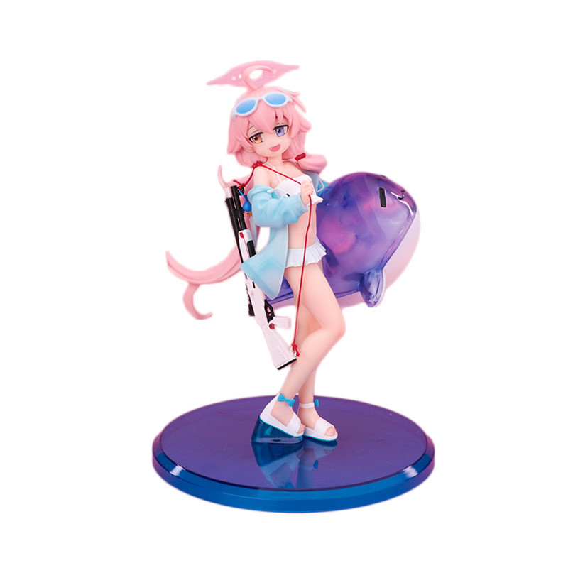 JEMA Blue Archive Anime Figure Takanashi Hoshino Swimsuit Statue Sexy Beautiful Girl Model Ornament 