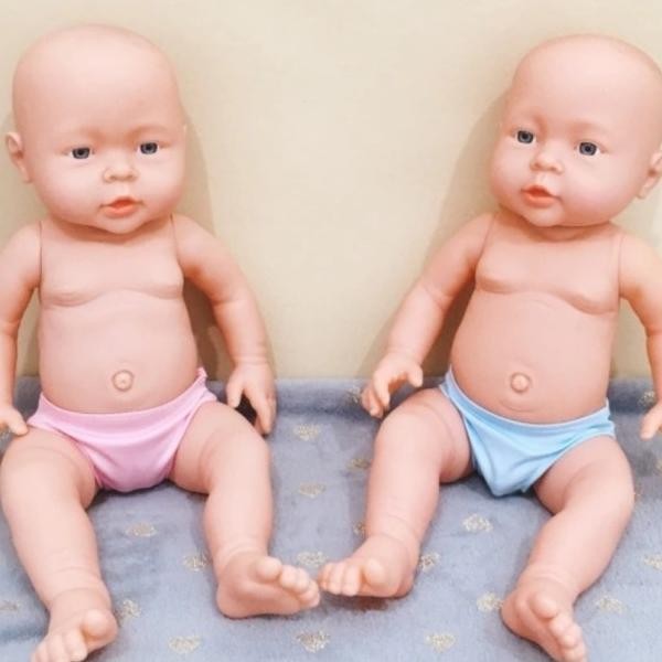 mainan boneka bayi botak perempuan dan laki laki Terlaris