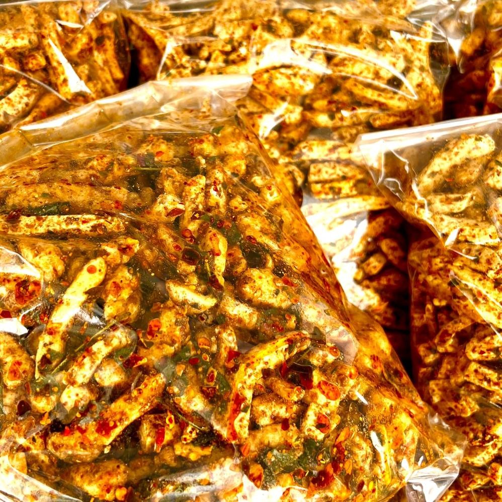

qw-7 BASRENG PEDAS 1KG REMPAH DAUN JERUK CEMILAN BANDUNG Original