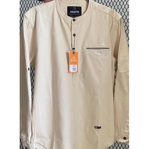 BAJU KOKO RETAMA LENGAN PANJANG PREMIUM /TERLARIS /KOKOVIRAL/KOKO MEWAH /KOKO BERKUALITAS Muslim Teb