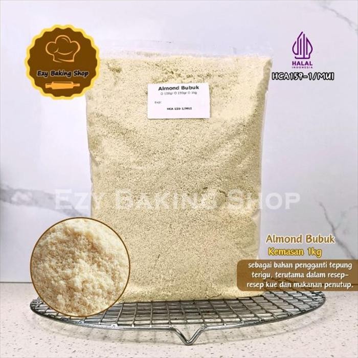 

terbaru !!! almond bubuk halus 1kg tepung almond ready