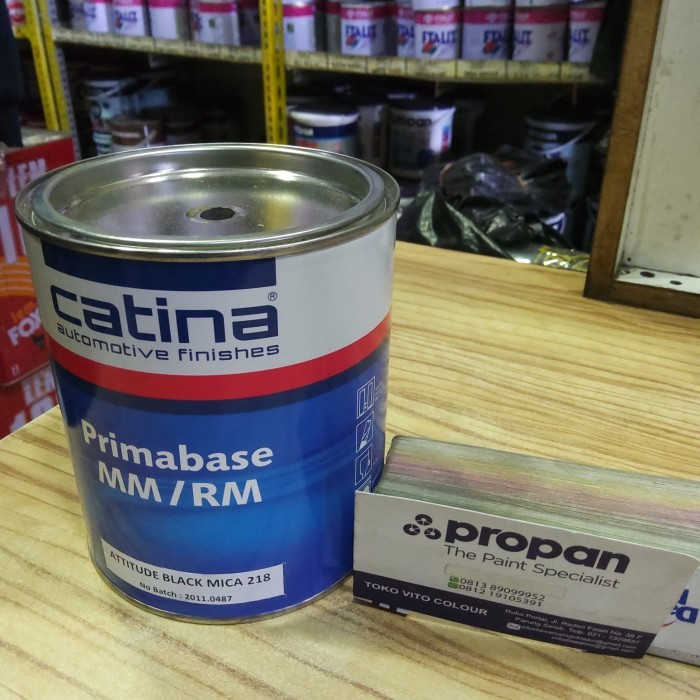 cat PU catina 218 attitude black mica