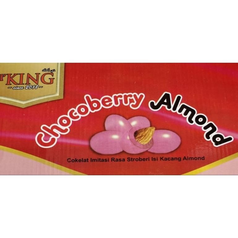 

gfd-12 Cokelat Kacang Almond Bonibol D'King Per Toples Bag 40 PC Murah