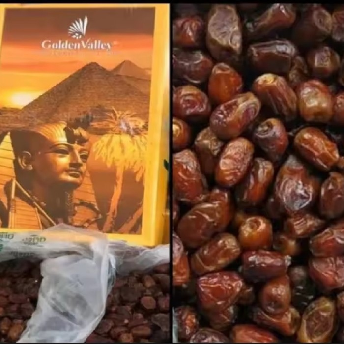 

Kurma Mesir Golden Valley Segar 10kg