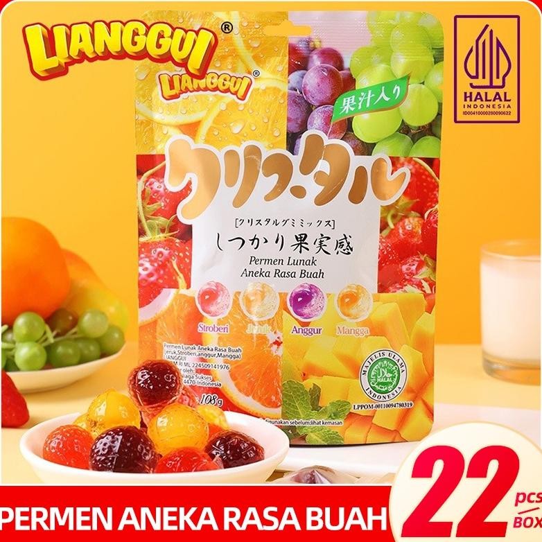 

asd-86 [HALAL] ( LIANGGUI ) Permen Lianggui isi krim buah Permen Lunak Lianggui Rasa Mangga Permen Lunak Lianggui Rasa Stroberi Permen Lunak Lianggui Rasa Jeruk Kue Lebaran Best Seller Enak Cemilan Hemat